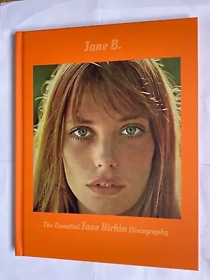 Jane Birkin Illustrated & Annotated Discography Hardback Book Full Color 33 Page • $20