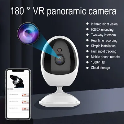 1080P Wireless Wifi IP Camera CCTV Security Webcam Baby Pet Monitor Night Vision • £30.14