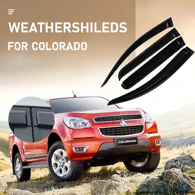 Weather Shields Weathershields WINDOW VISOR To Suit Holden Colorado 2012-2020 • $36