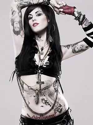 62879 BIG KAT VON D TATTOOS Wall Decor Print Poster • £25.05