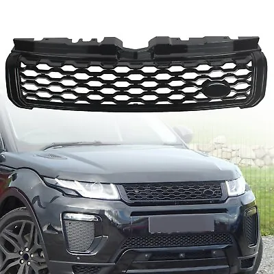 For Range Rover Evoque 2012-18 Full Gloss Black Front Upper Grille Dynamic Grill • $107.81