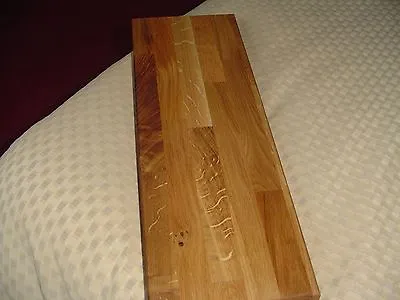 Handmade Butchers Block Oak Serving Platter With Handholes • £40