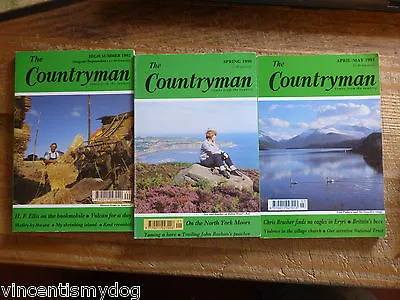 The Countryman Magazine (3 Issues From 1990 - 1992) • £3