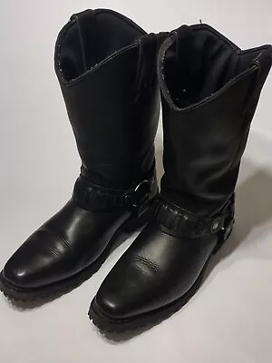 Milwaukee Leather Biker Boots (MBM 9015) SIZE 10.5 • $49.99