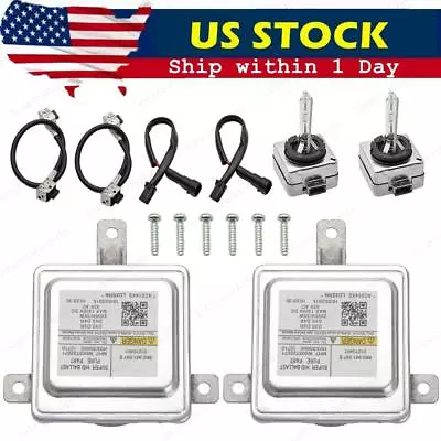 2Pack For Audi A1 A3 A4 A5 S5 A6 A7 S7 A8 Q5 Q7 Headlight Ballast&Bulb HID Xenon • $79