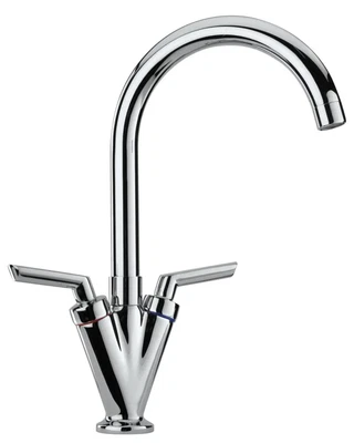 £49.99 • Buy Neptune Kitchen Quarter Turn Dual Lever Mixer Tap ( RRP £69.99p )