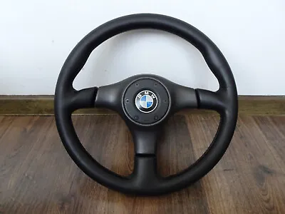 NARDI Gara Black STEERING WHEEL BMW E24 E28 E30 E32 E34 Alpina AC-schnitzer RARE • $850