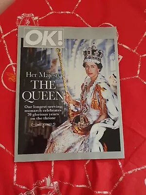 Ok Magazine Her Majesty The Queen 70 Glorious Years Edition • £10