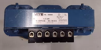 Mte 3 Rl-03503 Line Reactor 600v  35 Amps Ac Free Shipping • $125