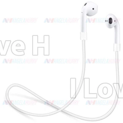 $3.58 • Buy Anti Lost Strap String Rope Soft Silicone Holder Cable Cord Airpods Pro LOVE