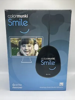 $34.99 • Buy ColorMunki Smile X-Rite Pantone Simple Monitor Calibration Windows & Mac
