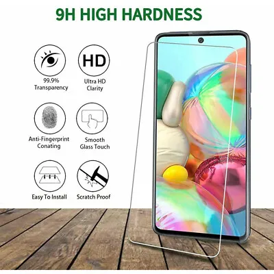 Screen Protector For Xiaomi Redmi Note 11 10 9 Pro Max Mi 13T HD Tempered Glass • $5.49