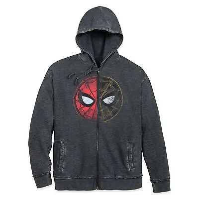 Disney Adults Spider-Man: No Way Home Hooded Sweatshirt Unisex Zip Hoodie - L • £23.63