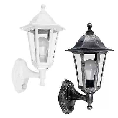 Outdoor Wall Light Victorian Garden Lantern PIR Motion Sensor LED IP44 Outside • £18.99