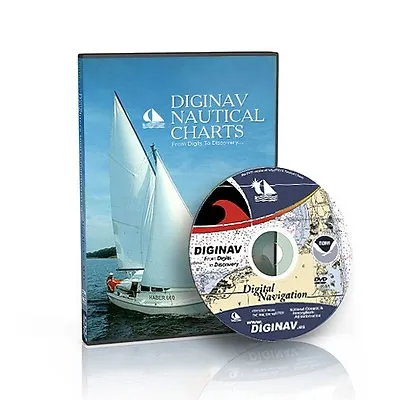 NOAA Nautical Charts GPS Marine Navigation Software DVD Computer PC Chartplotter • $19.99