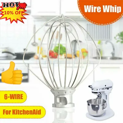 For Kitchen Aid K45WW Wire Whip Beater Mixer Attachment Whisk For KSM90 KSM150 • $19.86