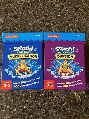 Splash Math Game Multiplication & Division Grades 3-5 • $19