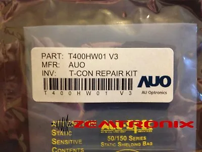 T400HW01 V3 T-con Repair Kit 40T02-C04 55.46T02.C02 • $16.99