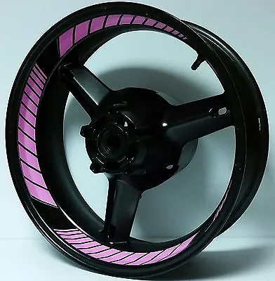 Soft Pink Custom Inner Rim Decals Wheel Stickers Stripes Tape Graphics Vinyl Kit • $24.99