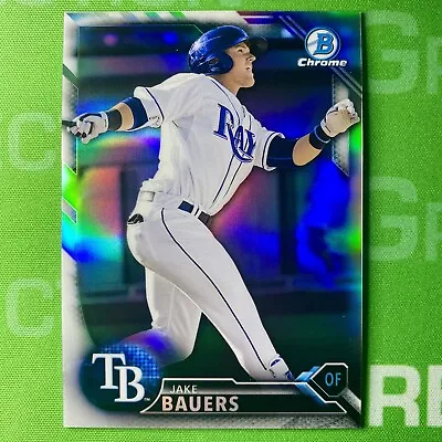 Jake Bauers Refractor #'d 380/499 SP 2016 Bowman Chrome Refractor #131 Yankees • $3.99