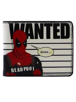 Deadpool Wanted Bi-Fold Wallet Marvel Comics New • $16.95