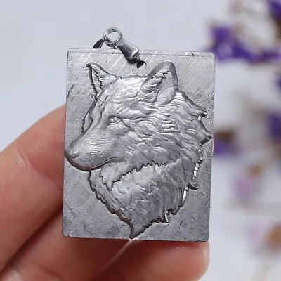 Muonionalusta Meteorite Necklace Wolf Wolf Head Wolf Totem Pendant  • $79.20