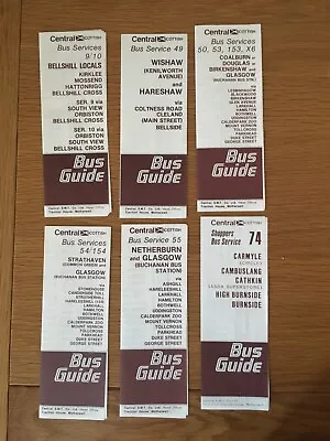 £5.99 • Buy Central Scottish, Timetables, X 12, Dated April 1983.