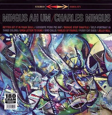 Mingus Ah Um By Charles Mingus (Record 2016) Clear Vinyl New Sealed  • $18.94