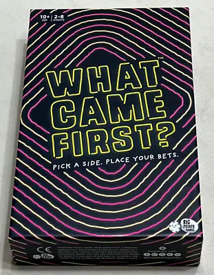 WHAT CAME FIRST ? : Pick A Side. Place Your Bets Game - New (FREE UK P&P) • £13.49