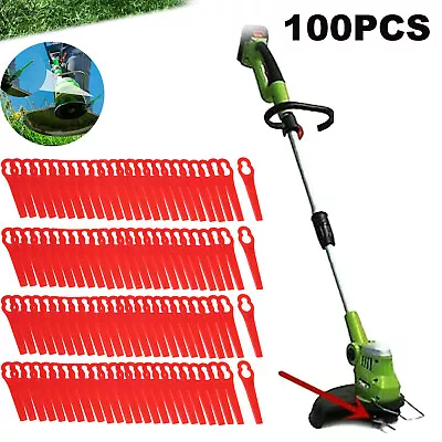 100X Plastic Grass Trimmer Blade For Ozito Kuller Bosh Cordless Whipper Snipper • $17.99