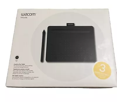Wacom Intuos CTL-4100 Small Drawing Tablet - Black • $10.99