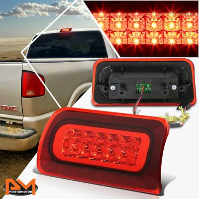 For 94-03 Chevy S10/GMC Sonoma 2-Rows LED Third 3RD Tail Brake Light/Lamp Red • $23.91