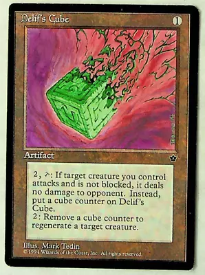 Delif's Cube - Fallen Empires - 1994 - Magic The Gathering • $2.29