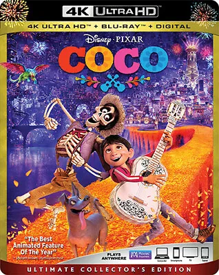 £28.67 • Buy Coco [New 4K UHD Blu-ray] With Blu-Ray, 4K Mastering, Collector's Ed, Ultimate
