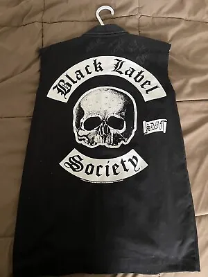 Autographed Black Label Society Vest Size (Zakk Wylde) • $200