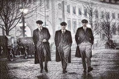 Peaky Blinders Dark Knights New 30x20 Inch Large Canvas Wall Covering Room Art  • £29