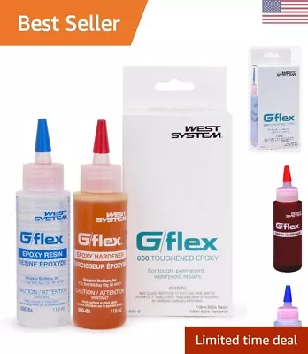 G/Flex Epoxy - Permanent Waterproof Bonding For Fiberglass Metals & Plastics • $64.99