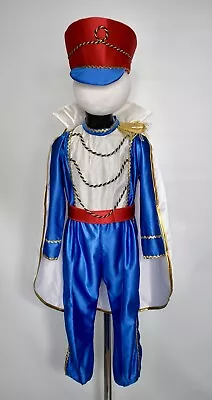 Boys Historical Toy Soldier Costume 18th Century Uniform Fancy Dress Age 4-5 • £14.99