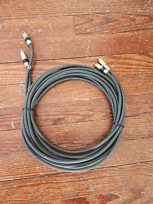 One Pair 4 Meter Monster Cable Interlink 300 MKII RCA Stereo Audio  • $10