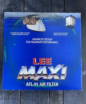Vintage LEE Two Stage MAXI Air Filter AFL-91 -Made By Champions Labs 1994 In USA • $18.80