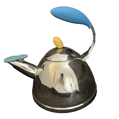 Michael Graves Alessi Tea Pot Kettle  18/10 Stainless Steel 1.75 Qt Target • $45