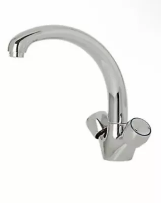 New & Boxed - Keld Chrome Effect Kitchen Monobloc Mixer Tap - Free Delivery • £29.99