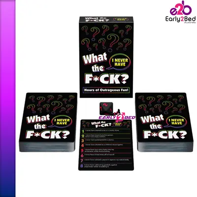 What The F-ck Fck F*ck Fk - I Never Have Game Adult Fun Friend F*cking Card Game • $12.99
