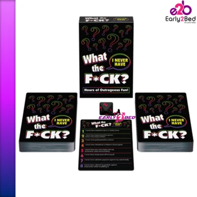What The F-ck Fck F*ck Fk - I Never Have Game Adult Fun Friend F*cking Card Game • $12.99