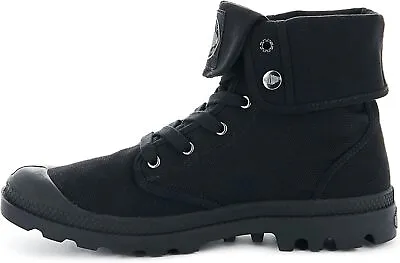 Palladium Womens Pampa Baggy 92353-060 Black/Black Canvas Boots Brand New • £82.04