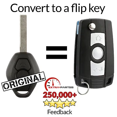 $12.95 • Buy For 2000 2001 2002 2003 2004 2005 2006 2007 2008 2009 2010 BMW X5 Fob Flip Key