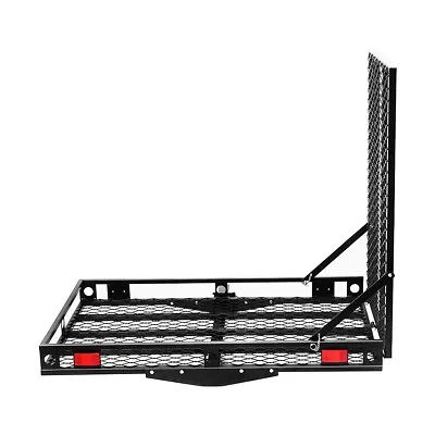 500lbs Strong Wheelchair Hitch Carrier Mobility Electric Scooter Loading Ramp • $179.98