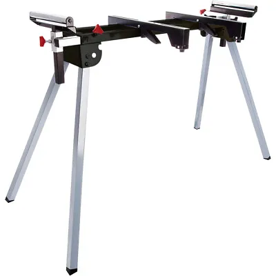 Universal Mitre Chop Saw Leg Stand Miter Table Bench Extendable Rollers • £53.99