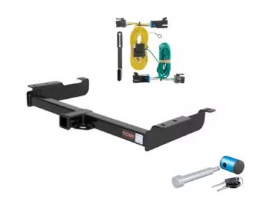 Curt Class 3 Trailer Hitch & Wiring W/ Hitch Lock For Express / Savana • $216.95