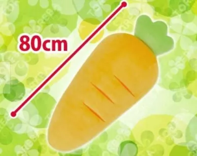 FANS Giant Carrot Plush XL Premium (~80cm) - From Japan/US Seller - New In Bag. • $22